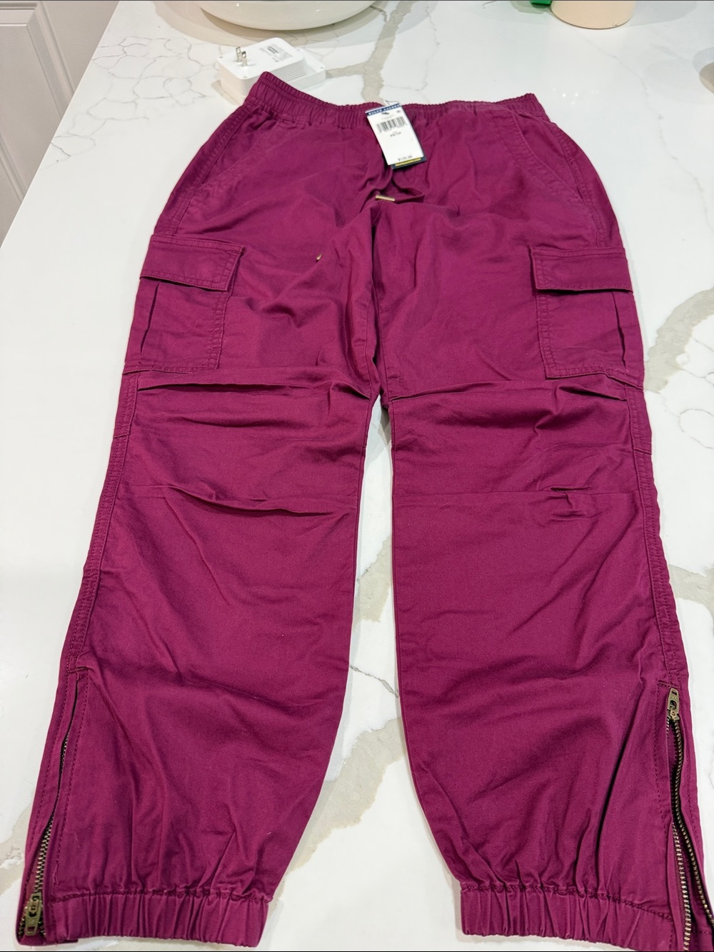 Ralph Lauren Men's Cargo Pants in Berry